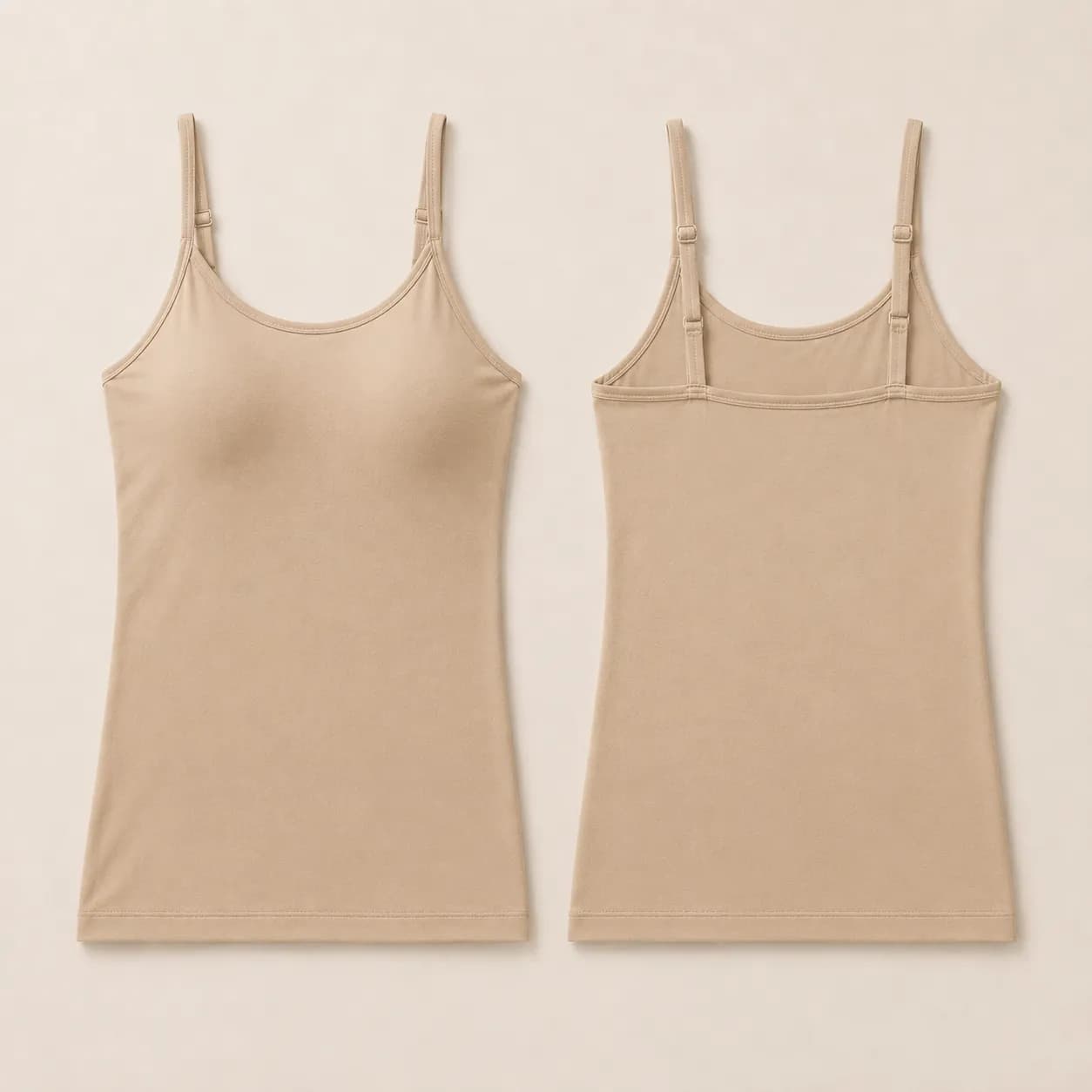 Organic Modal Cotton Padded Camisoles | Sandle
