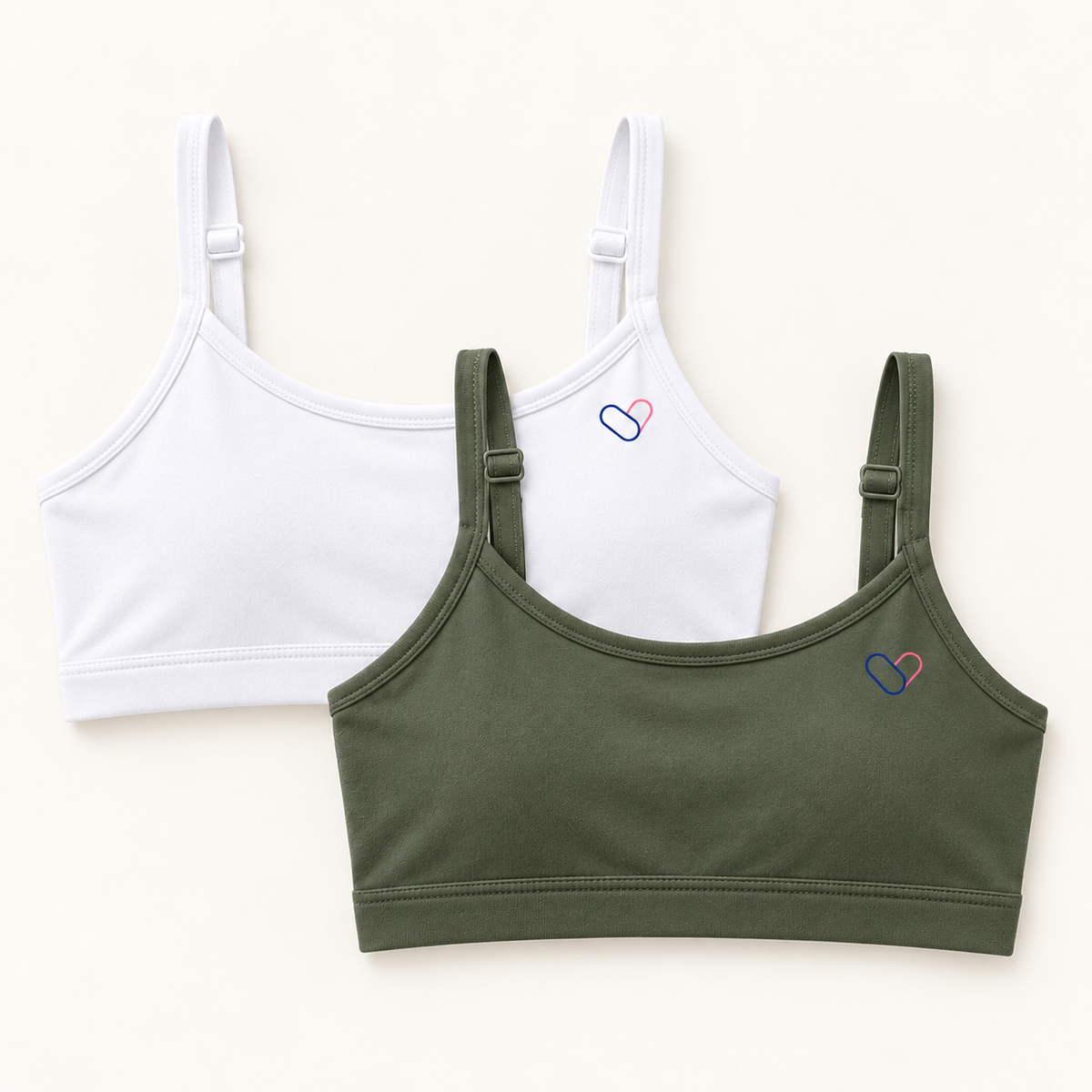 Begginer Bra | Organic Cotton Stretch Modal (Pack of 2)
