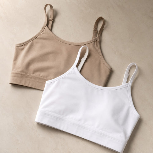 Begginer Bra | Organic Cotton Stretch Modal (Pack of 2)