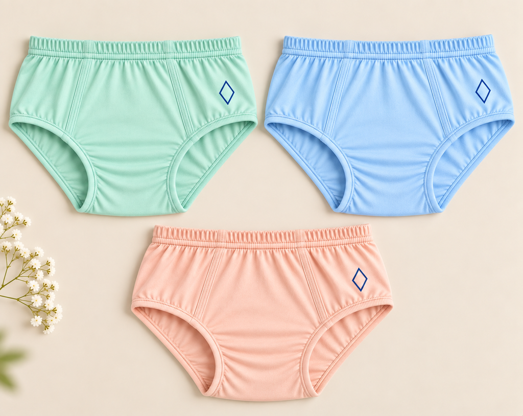 Boys Briefs for 4-16 years | Organic Stretch Fabric| Pack of 3