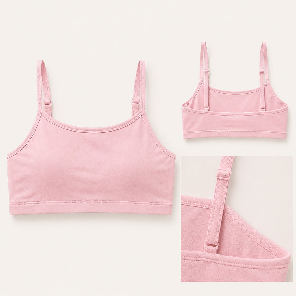 Girls Beginner Bra for 8-16 years | Organic Cotton Modal Fabric