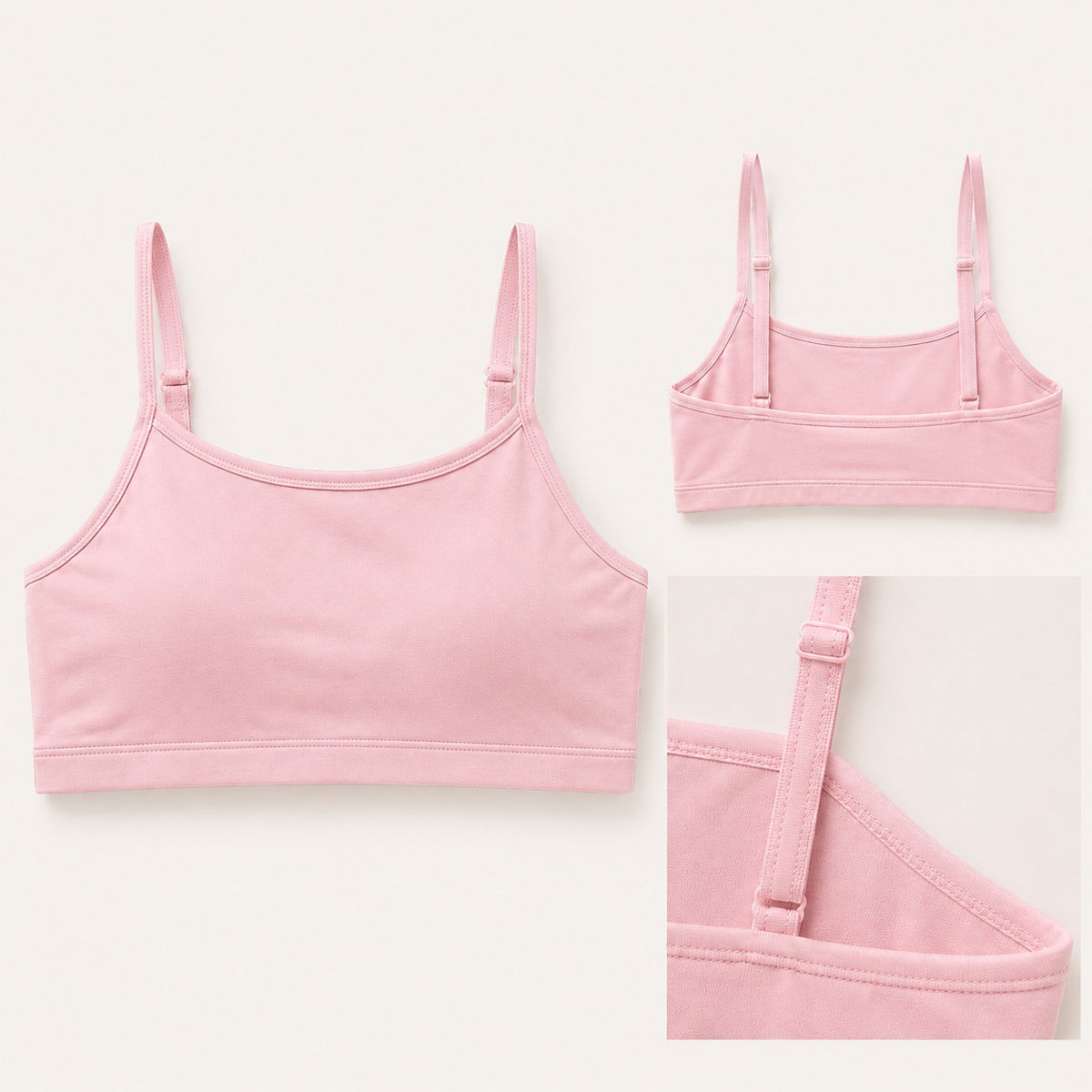Girls Beginner Bra for 8-16 years | Organic Cotton Modal Fabric