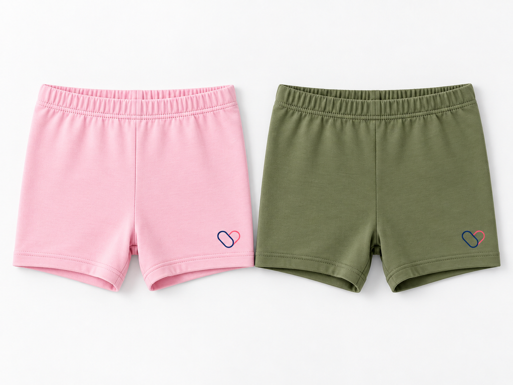 Girls Inner Shorts for 4-16 years| Organic Cotton Modal Fabric | Pack of 2