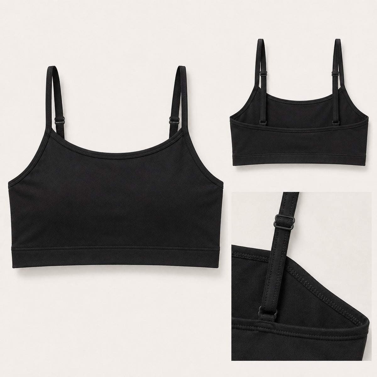 Girls Beginner Bra for 8-16 years | Organic Cotton Modal Fabric