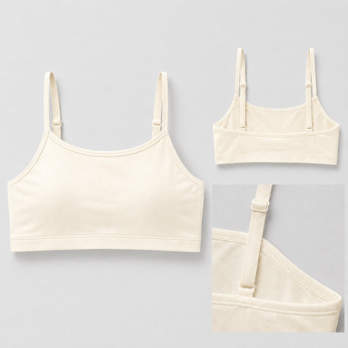 Girls Beginner Bra for 8-16 years | Organic Cotton Modal Fabric
