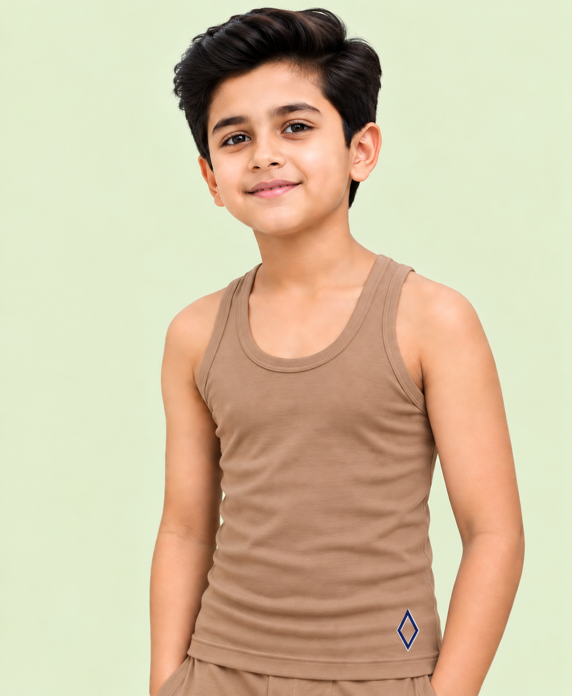 Boy's Vest from 4-16 years| Organic Cotton Modal Fabric