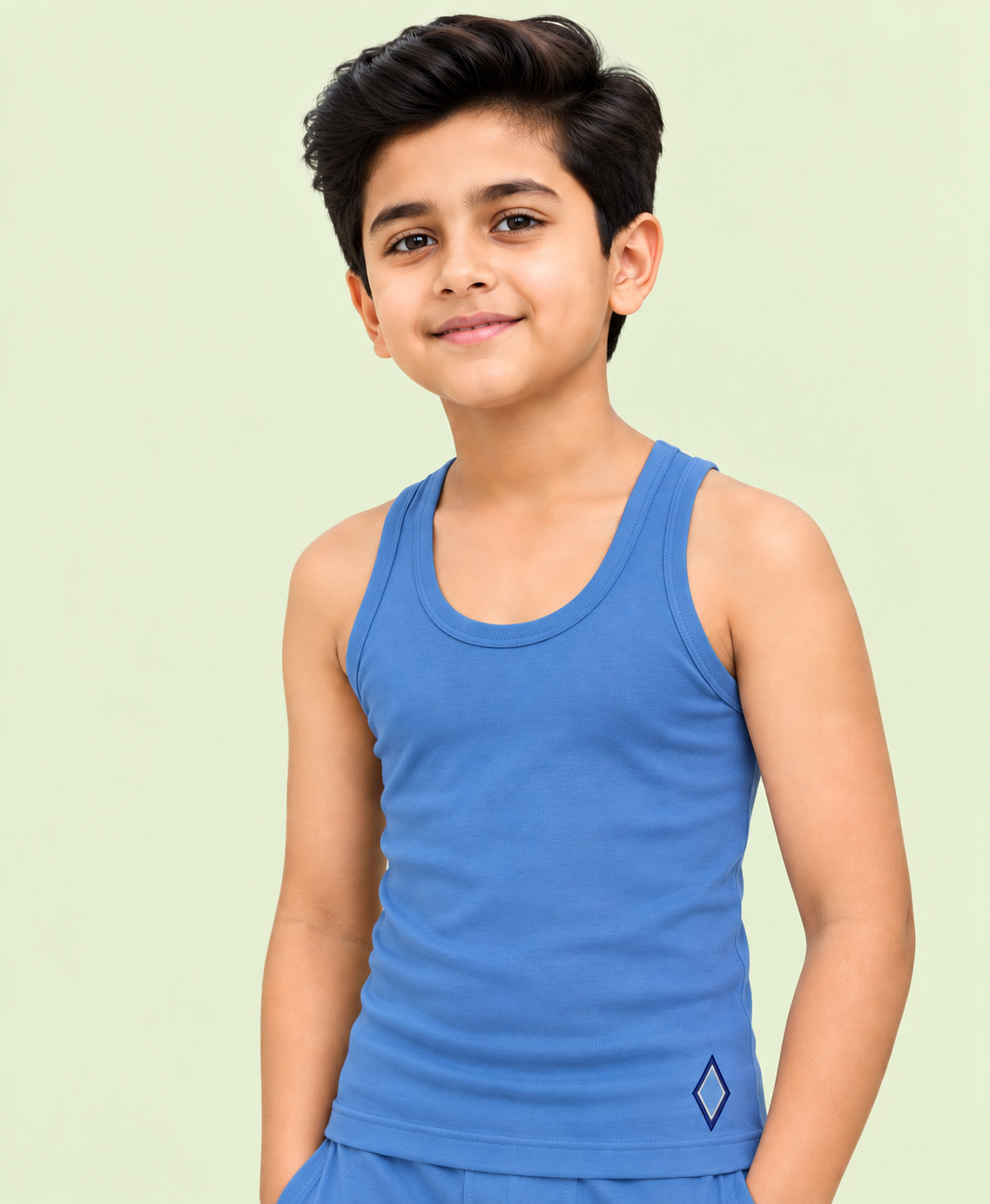 Boy's Vest from 4-16 years| Organic Cotton Modal Fabric