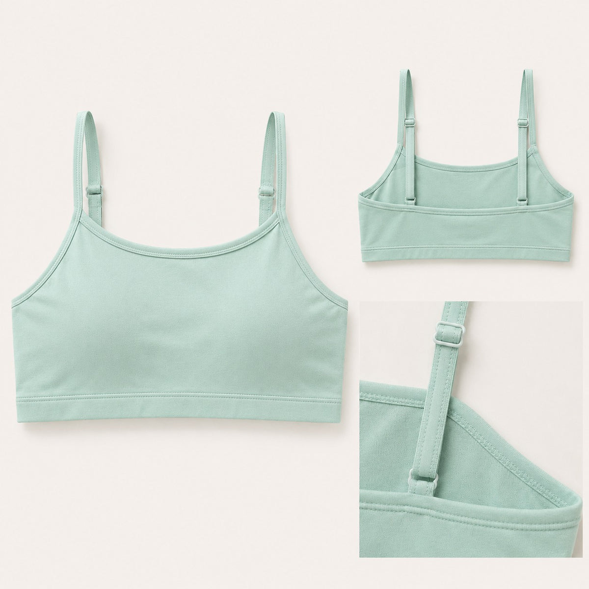 Girls Beginner Bra for 8-16 years | Organic Cotton Modal Fabric