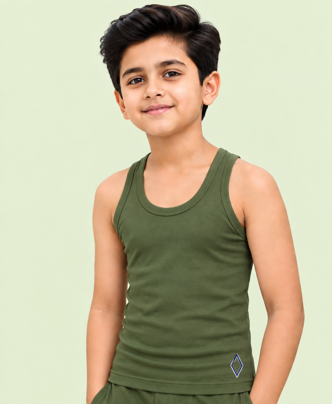 Boy's Vest from 4-16 years| Organic Cotton Modal Fabric