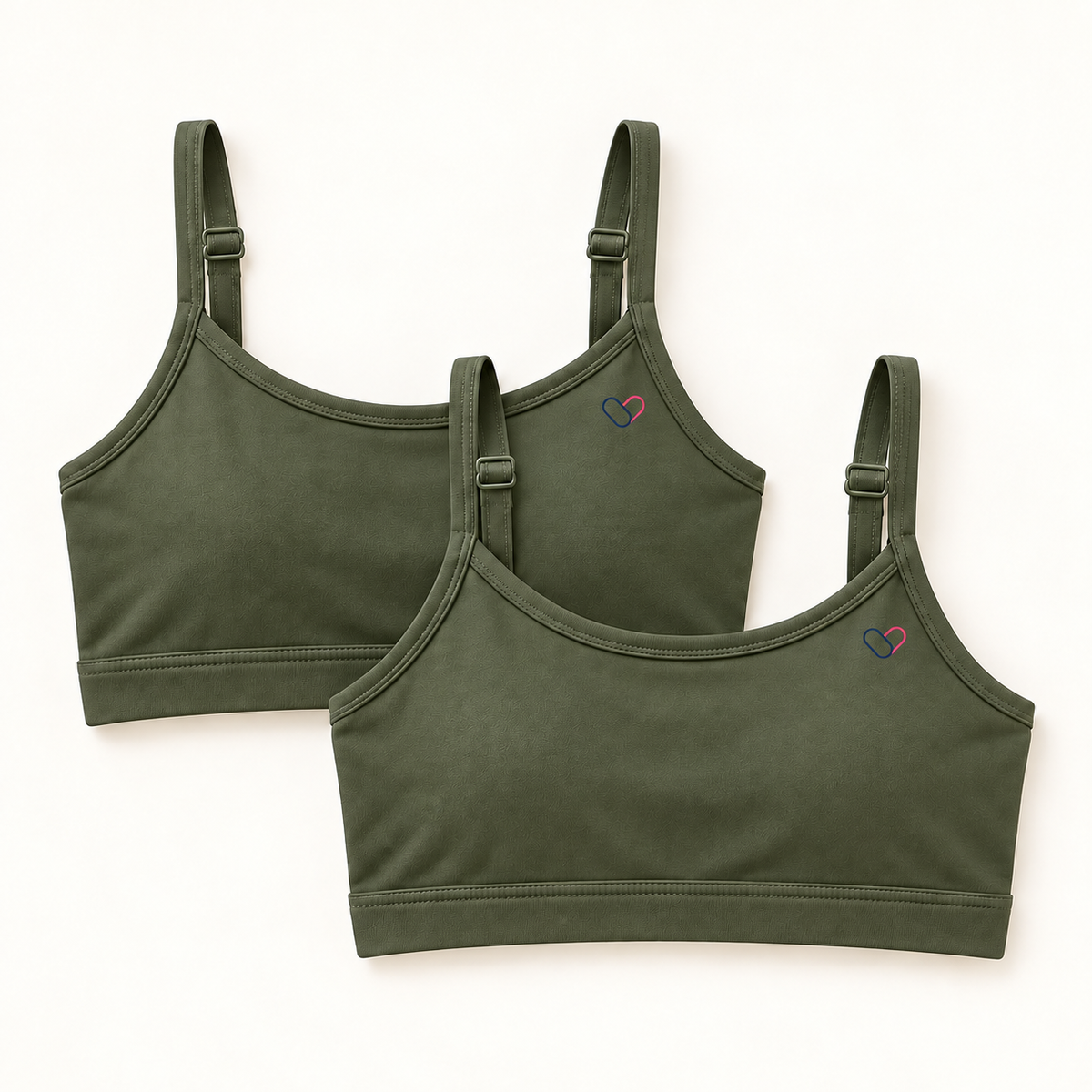 Begginer Bra | Organic Cotton Stretch Modal (Pack of 2)
