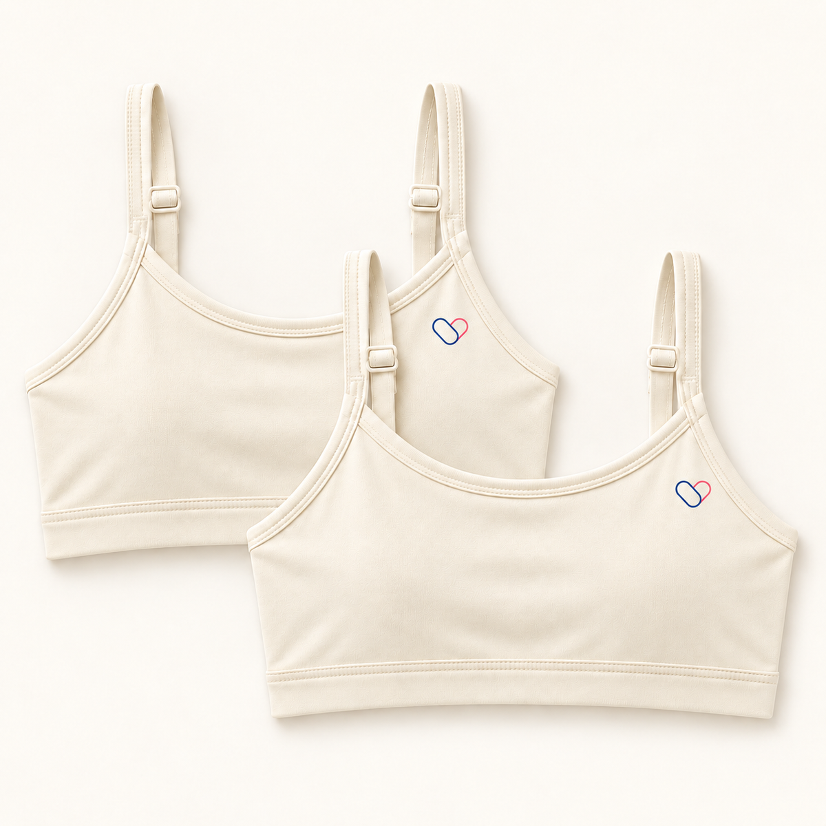 Begginer Bra | Organic Cotton Stretch Modal (Pack of 2)