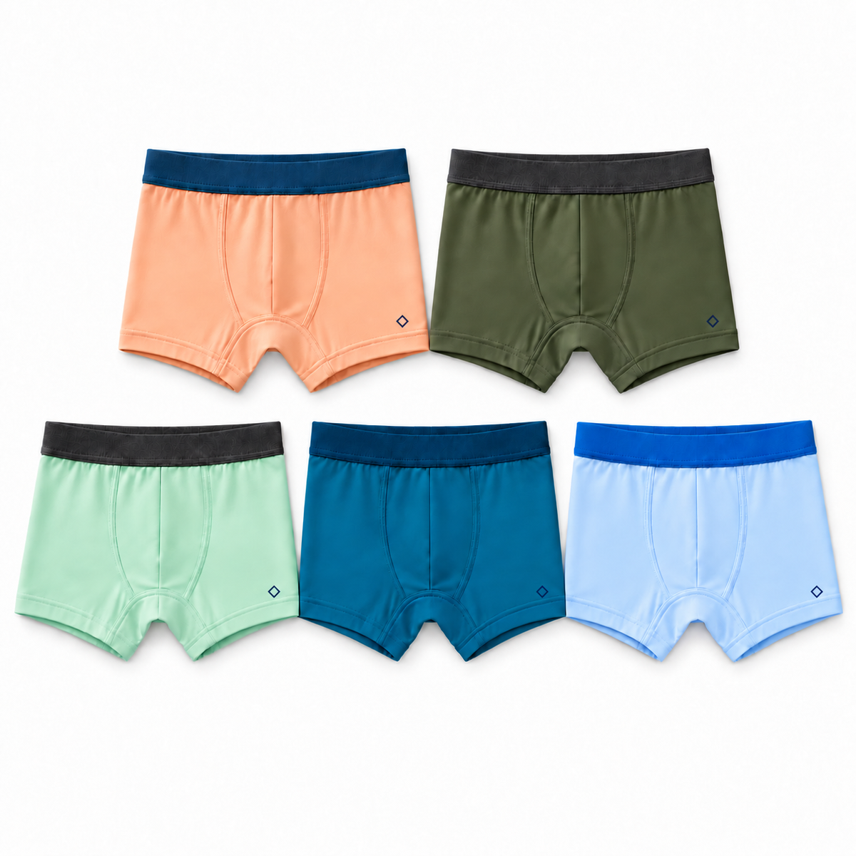 Boys Trunk | Organic cotton fabric| Pack of 5